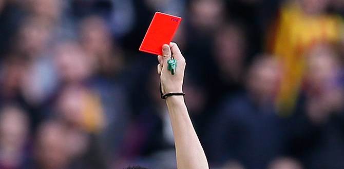 Image result for ICC introduces 'red cards' in cricket