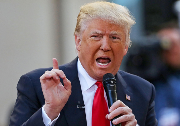File pic of US President-elect Donald Trump