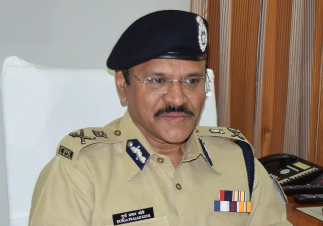 File pic - CRPF Director General K Durga Prasad