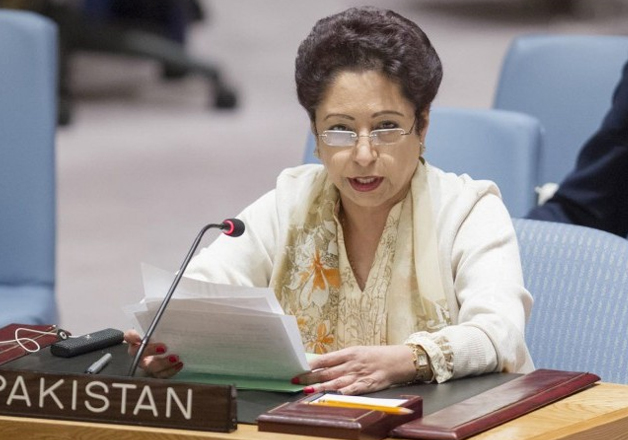 File pic - Pakistan's Ambassador to the UN Maleeha Lodhi