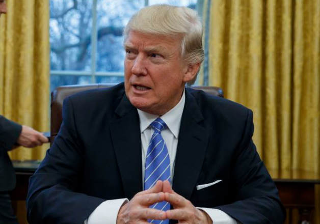 File pic of President Donald Trump