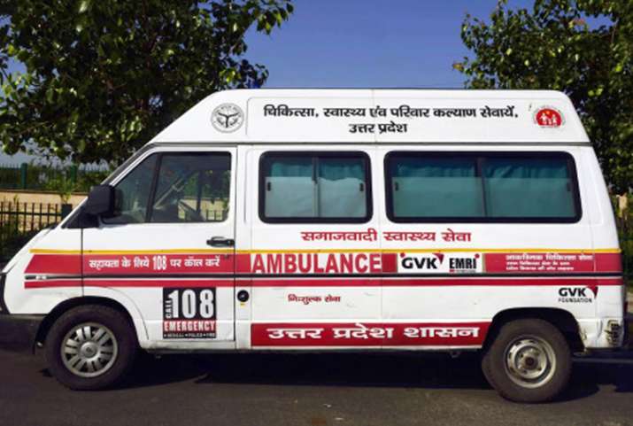 UP govt covers Samajwadi from ambulances after EC order