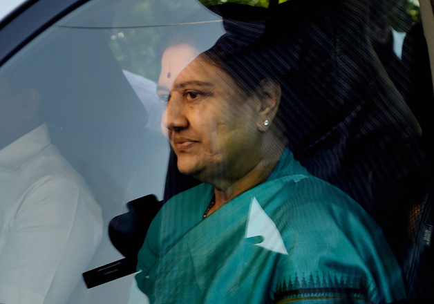 File pic of VK Sasikala
