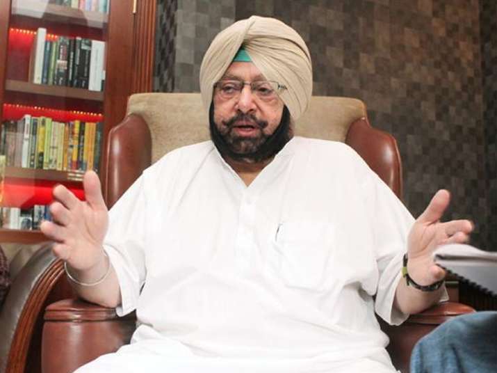 File pic of Punjab CM Captain Amarinder Singh