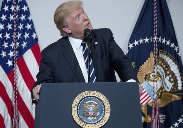 US President Donald Trump