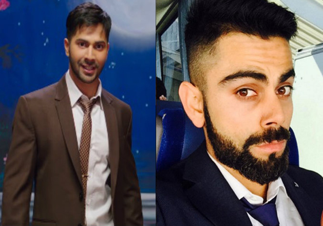 Virat Kohli May Soon Change His Hairstyle Courtesy Badri Varun Dhawan Bollywood News India Tv