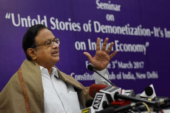 Chidambaram said he does not think re-election is a test of