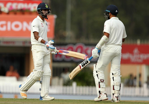 India reach 120/1 after Smith takes Australia to 451