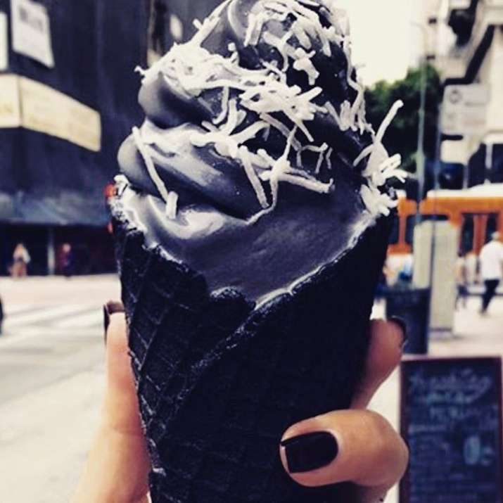 Black ice cream is a reality now! Check out some interesting pics of ...