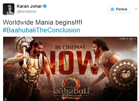 Baahubali 2 Early Review Fans Reveals Chances Of Baahubali 3 Bollywood News India Tv