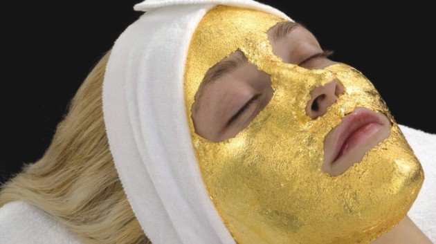 gold facial for men