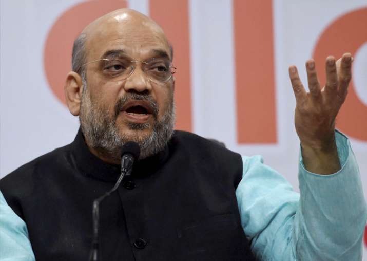 File pic of BJP president Amit Shah
