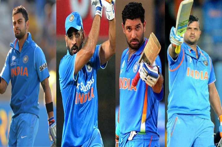 Kohli, Dhoni, Yuvraj, Raina in list of world’s top 100