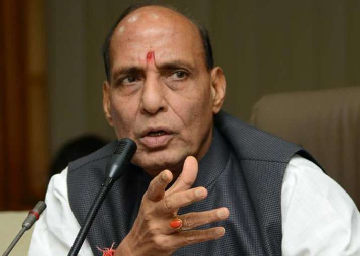 File pic of Home Minister Rajnath Singh