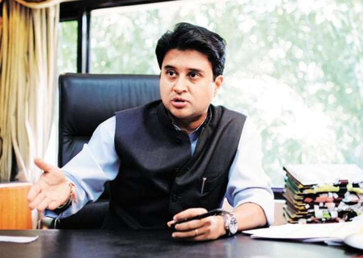 File pic of Jyotiraditya Scindia