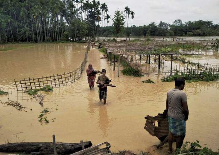 Rains wreak havoc in Assam, 60,000 hit