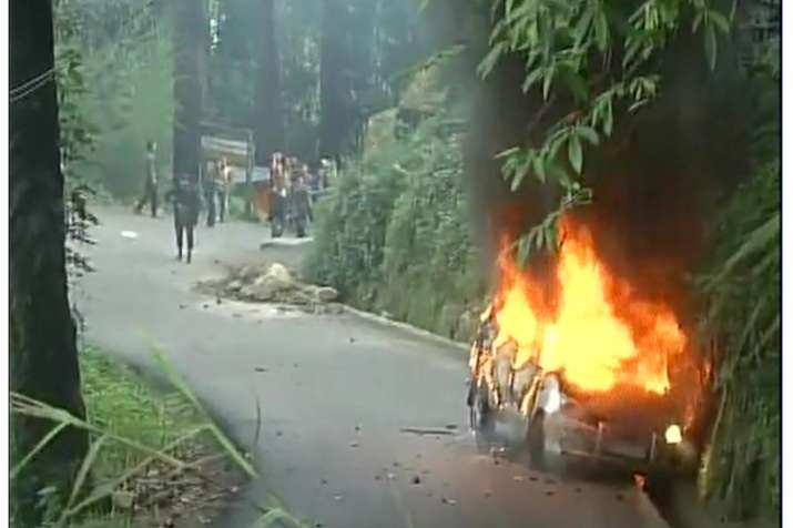 Darjeeling unrest: Rajnath Singh to meet GJM leader as protests turn