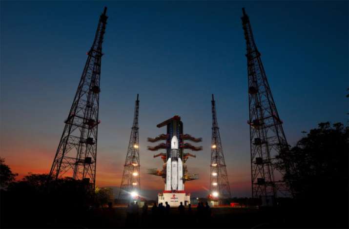 GSLV Mk-III-D1 carrying GSAT-19 communication satellite at