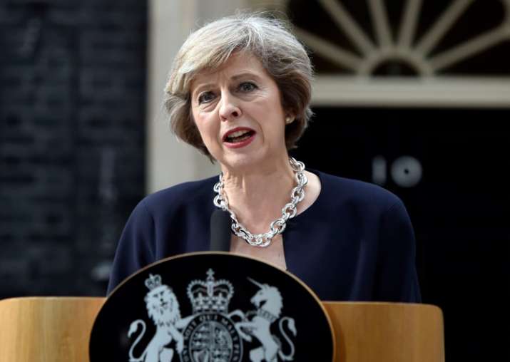 British Prime Minister Theresa May