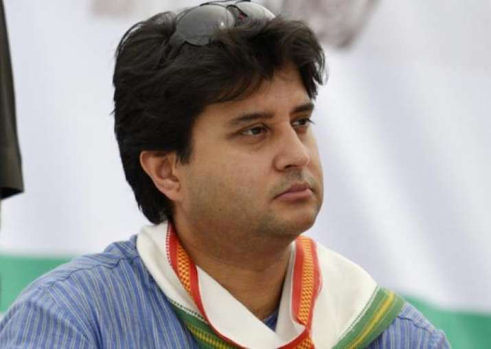 Jyotiraditya Scindia arrested on his way to violence-hit