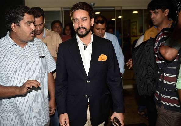 A file image of former BCCI President - Anurag Thakur