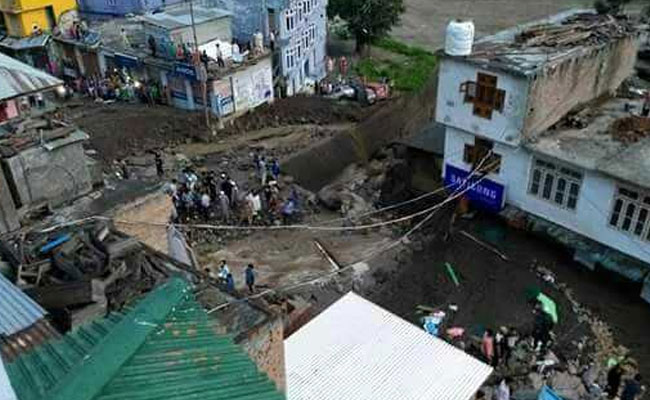 Three killed, 11 injured as cloudburst wreaks havoc in