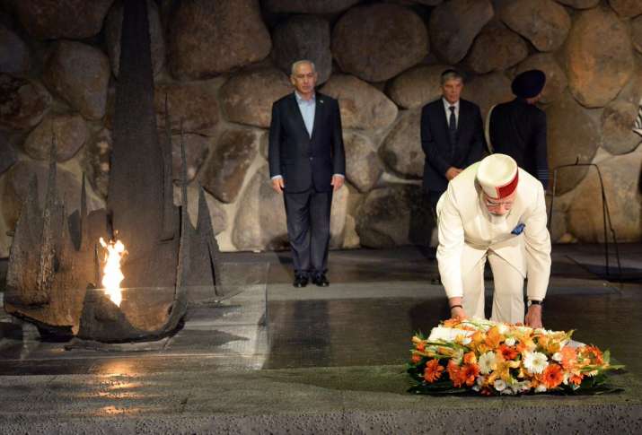 PM Narendra Modi visits Yad Vashem Holocaust memorial