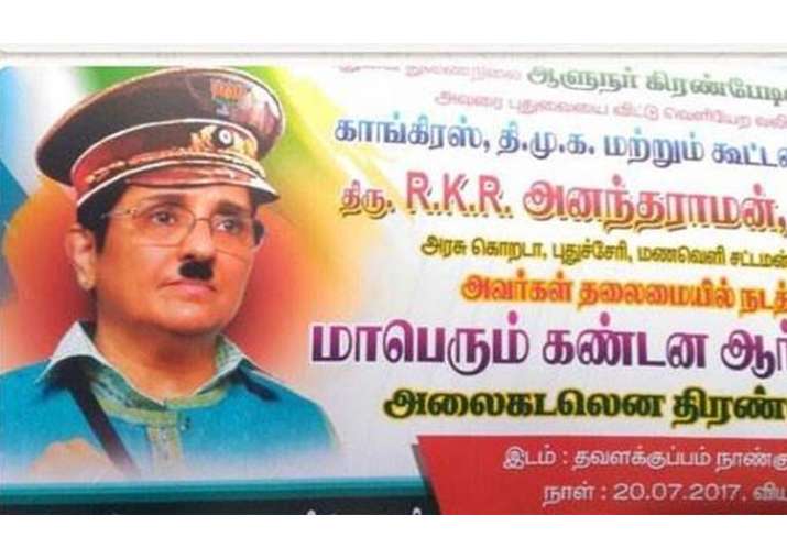 Kiran Bedi tweets posters portraying her as Hitler, puts