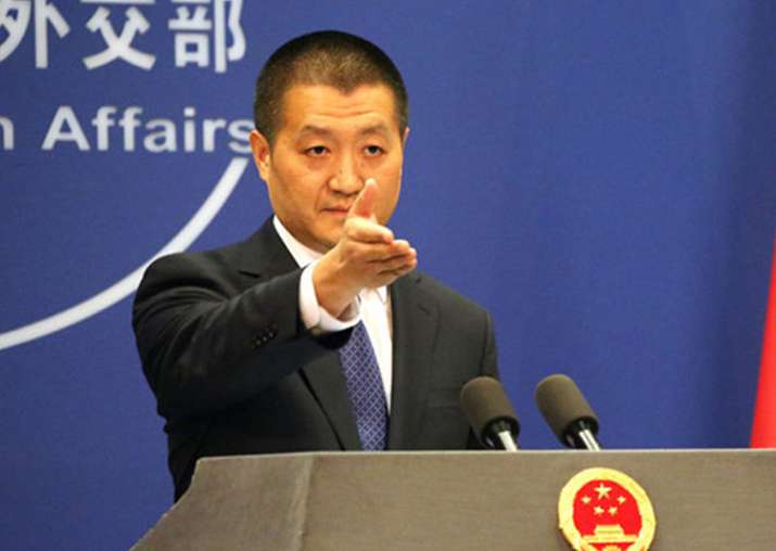 File pic - Foreign Ministry spokesperson Lu Kang
