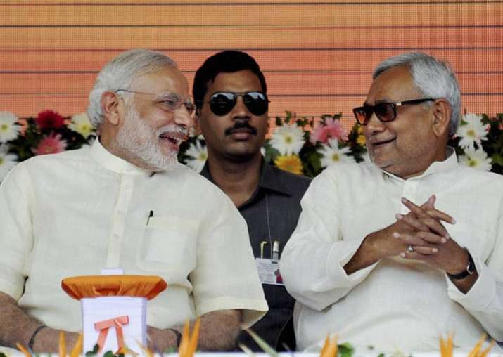 PM Narendra Modi congratulates Nitish Kumar on being sworn