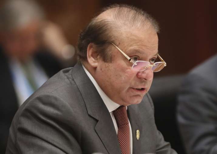 File pic of Pak PM Nawaz Sharif