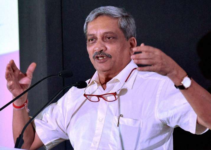 Former Defence minister Manohar Parrikar