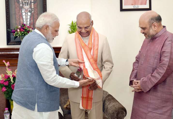 Ram Nath Kovind first BJP leader to be President