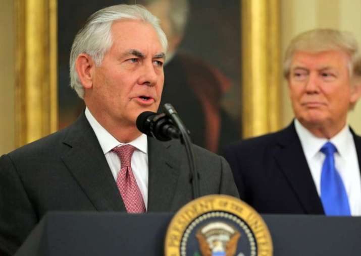File pic of US Secretary of State Rex Tillerson