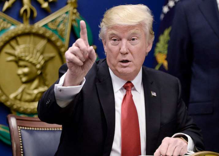 US President Donald Trump