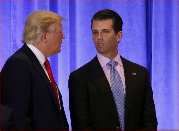 Donald Trump’s son admits meeting Russian lawyer for dirt on Hillary Clinton | World News – India TV