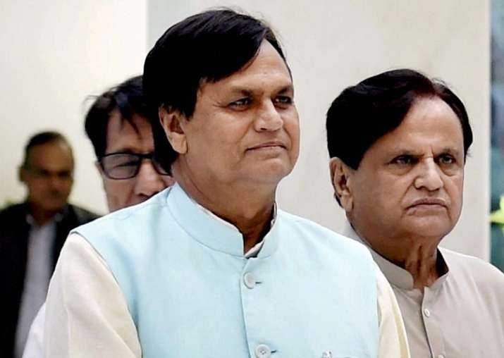 JD(U) member Ali Anwar during a meeting of opposition