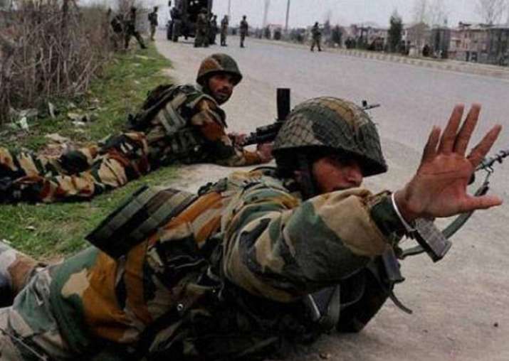File pic - Two soldiers martyred, four injured in Kashmir