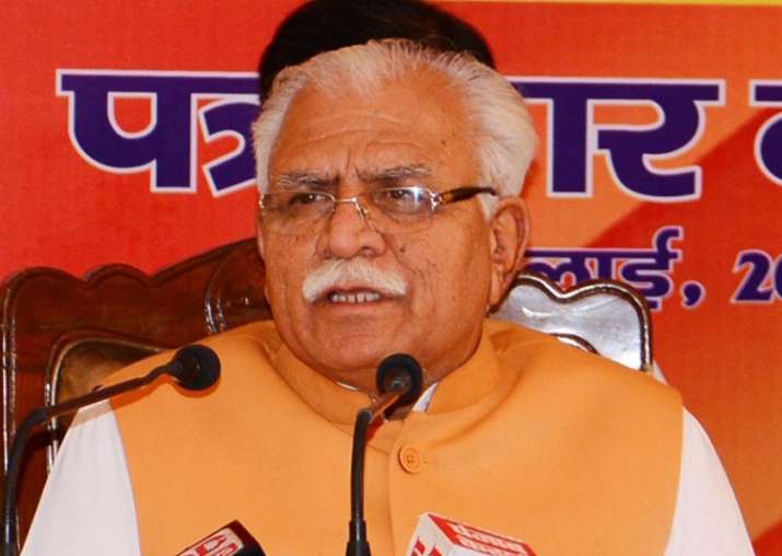 Dera violence: BJP rules out removal of Haryana CM Manohar