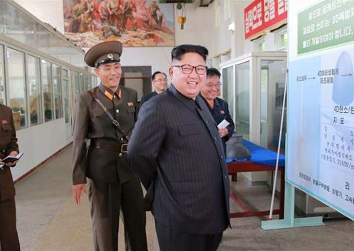 North Korea photos suggest new solid-fuel missile designs