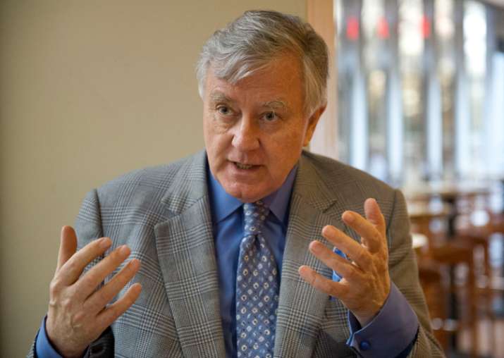 File pic of former Republican Senator Larry Pressler