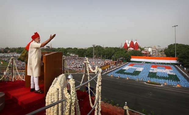 PM Modi will deliver his fourth speech from Red Fort