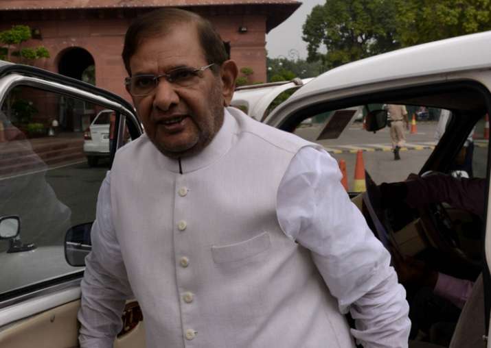 File pic of Sharad Yadav