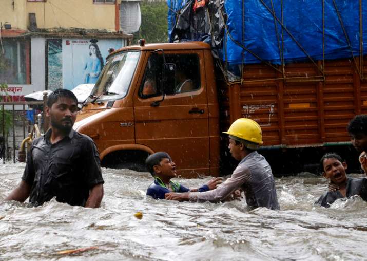 Four washed away after flooding due to heavy rains in