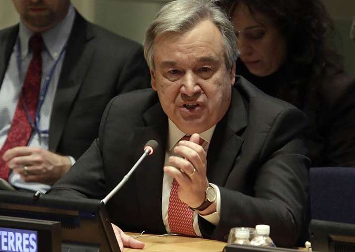 UN chief Antonio Guterres