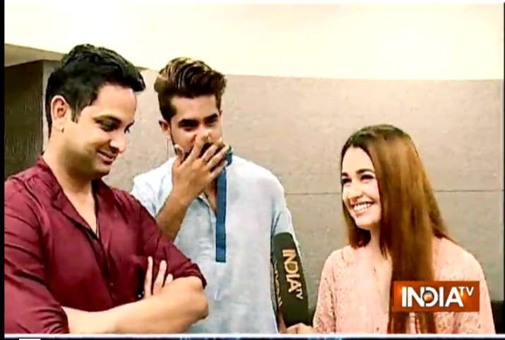 TV stars Suyyash Rai and Yuvika Chaudhary join Vikas