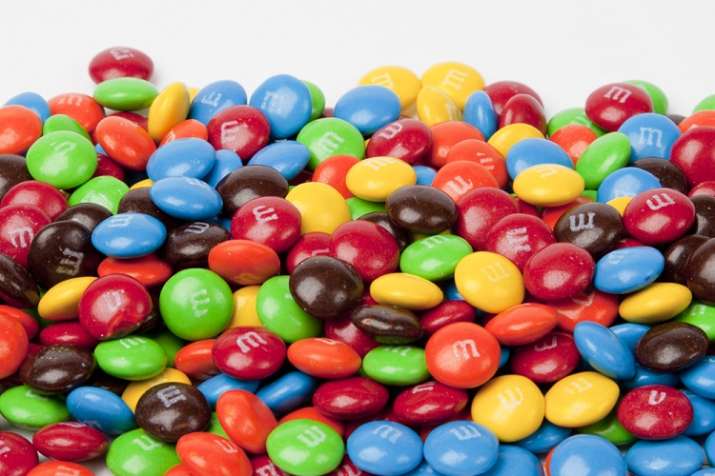 M chocolates m M&M's —