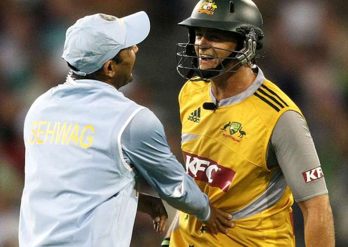 Adam Gilchrist expresses his fondness for Virender Sehwag and twitterati  can't keep calm | Cricket News – India TV