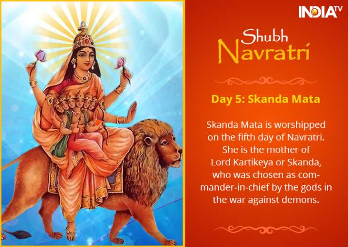 Navratri 2017 Know How To Worship Goddess Skandamata On Fifth Day