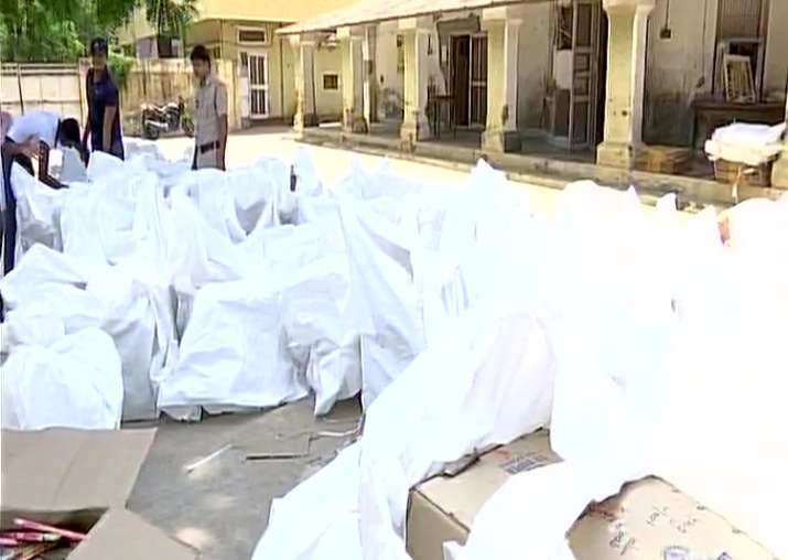 Illegal fire cracker factory found inside Dera premises